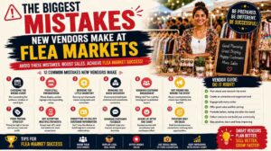 The Biggest Mistakes New Vendors Make at Flea Markets (And How to Avoid Them)