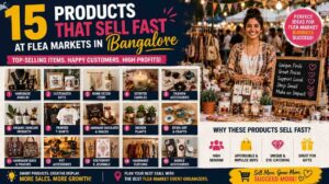 15 Products That Sell Fast at Flea Markets in Bangalore